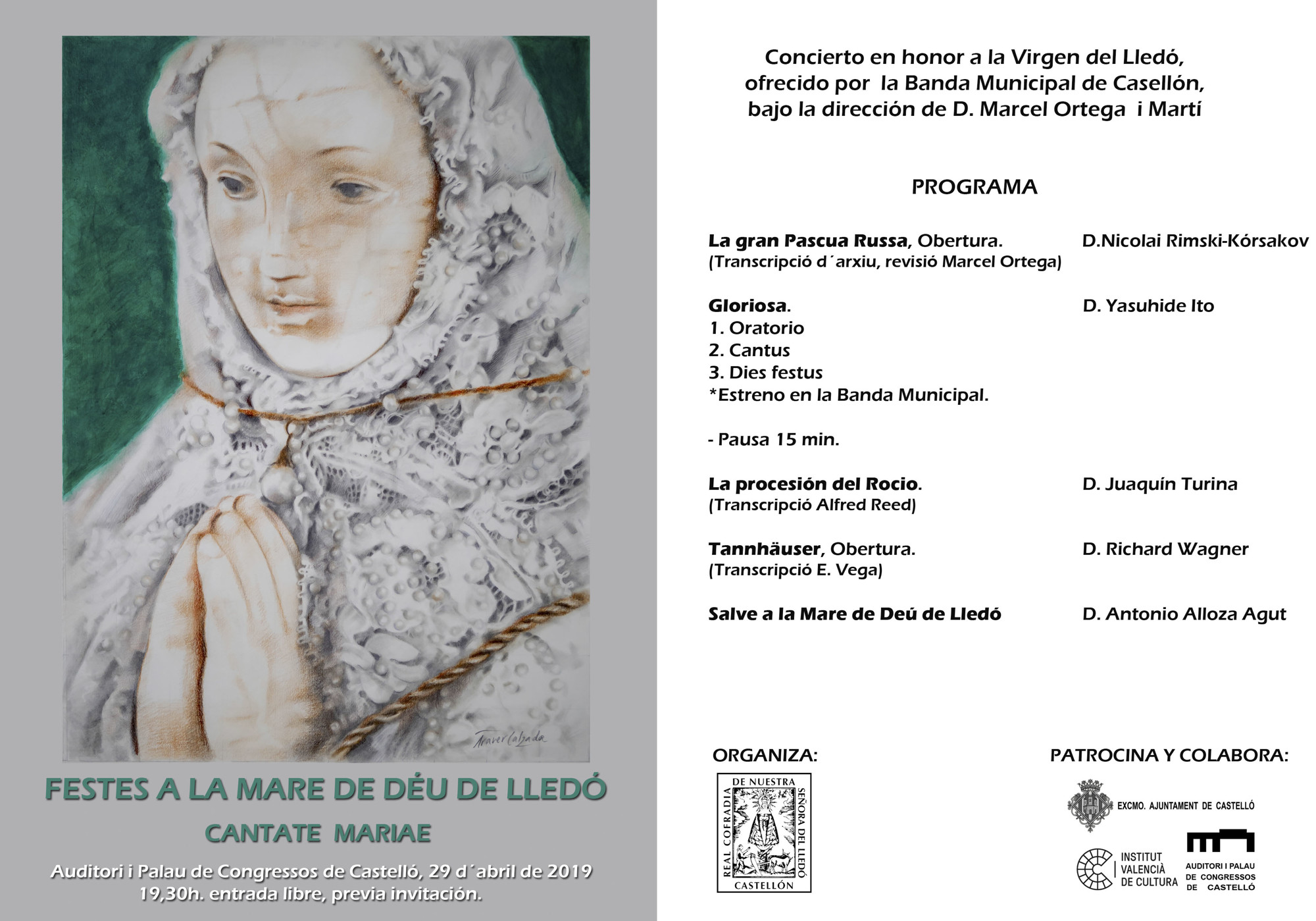 Programa Cantate Mariae 2019